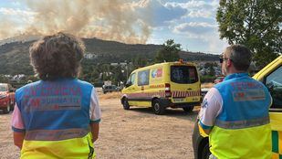 La caída de una torreta eléctrica, principal hipótesis del incendio de Collado Mediano