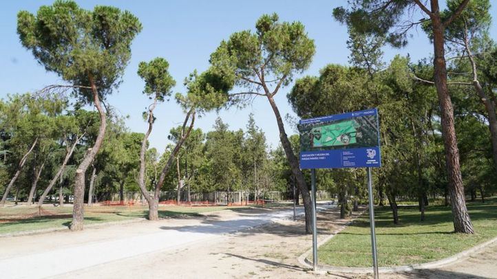 Finalizan las obras de mejora en el parque El Paraíso de San Blas