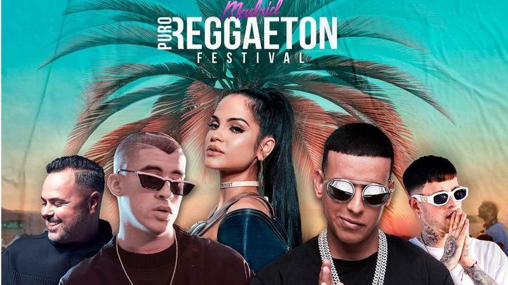 Cartel del festival Madrid Puro Reggaeton