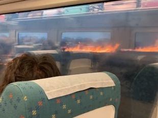 Renfe suspende la circulación ferroviaria entre Galicia y Madrid por un incendio en Zamora