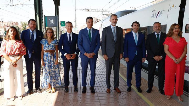 Inauguración del AVE de Burgos