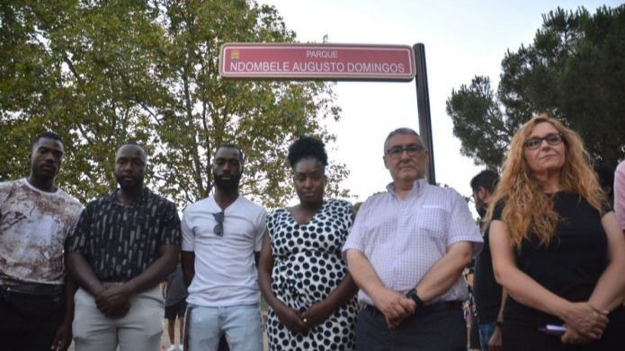 Homenaje a Ndombele Augusto