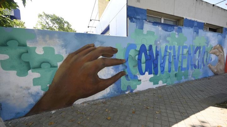 Mural de Convivencia en San Blas-Canillejas