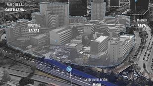 El nuevo ramal de la M-30 conectará con las Urgencias de La Paz