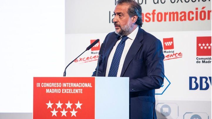 Ángel Asensio, Presidente de la Cámara de Comercio e Industria de Madrid.