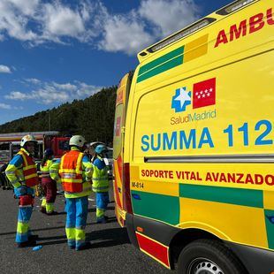 Un accidente de tráfico múltiple deja tres heridos graves en Leganés