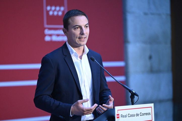 Juan Lobato, portavoz del PSOE M