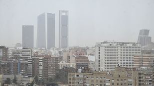 La calima deja este miércoles una mala calidad del aire en Madrid