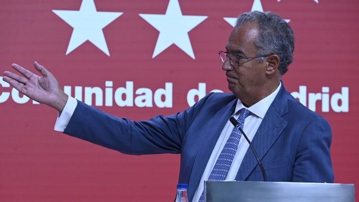 Enrique Ossorio en rueda de prensa tras el primer Consejo de Gobierno del nuevo curso político