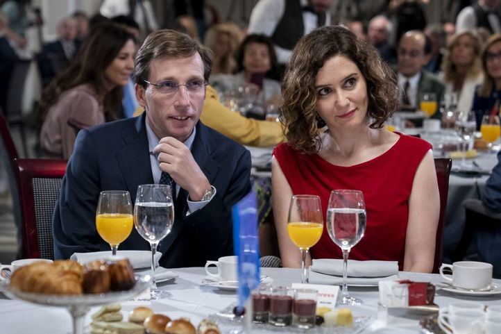 Isabel Díaz Ayuso y José Luis Martínez-Almeida