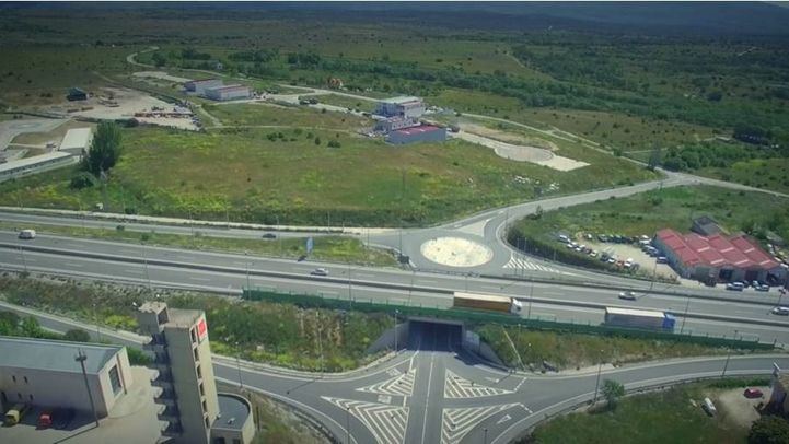 Polígono El Tomillar, en Lozoyuela, donde se ubicará el nuevo hospital de la Sierra Norte