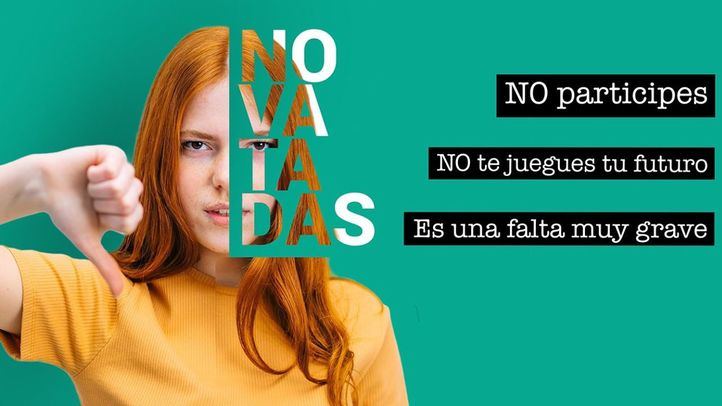 Campaña de concienciación contra las novatadas