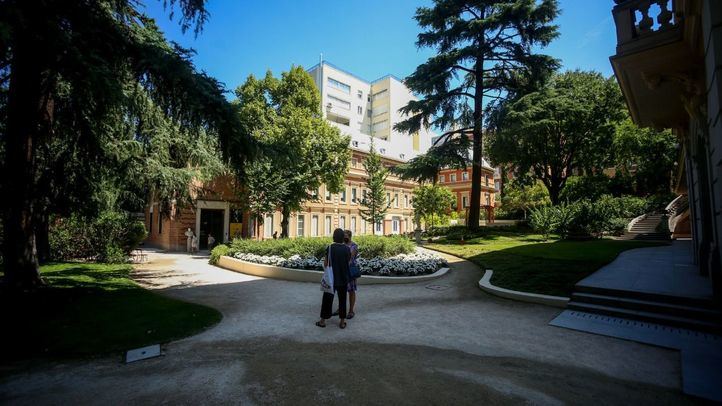 El jardín del Parque Florido del Museo Lázaro Galdiano