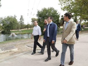 En marcha las obras de mejora del Parque de las Cruces