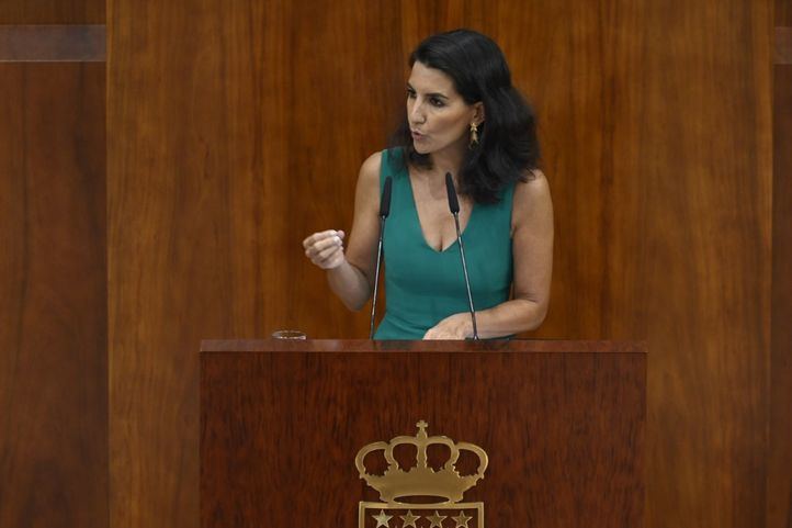 Rocío Monasterio, portavoz de Vox en Madrid