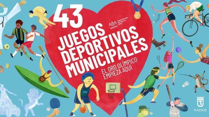 Cartel de la 43ª edición de los Juegos Deportivos Municipales