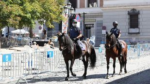 Dispositivo especial de seguridad para el derbi madrileño