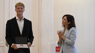 Homenaje en Sol a Martín Landaluce tras ganar el US Open júnior