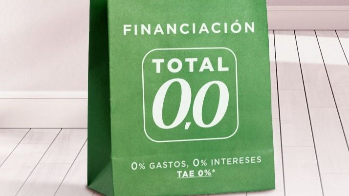 El Corte Inglés lanza “Financiación Total 0,0”