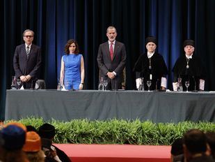 Felipe VI preside en la UNED la apertura del curso universitario