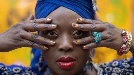 La cantante Paloma del Sol