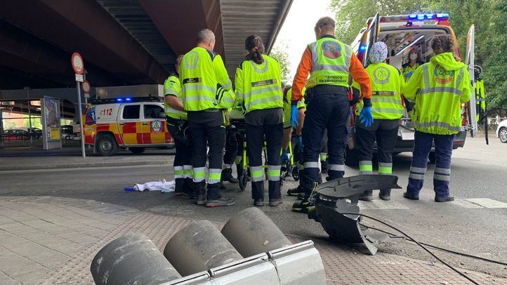 Atropello en la Avenida de la Albufera
