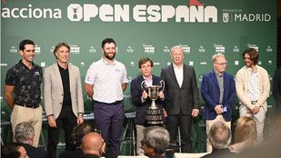 Rahm, Cabrera Bello y Fleetwood presentan el Open más sostenible
