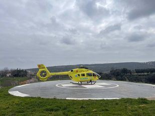 Herido grave un motorista tras salirse de la vía en Fresnedillas de la Oliva