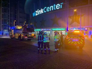 Desalojado el WiZink Center tras un incendio en el Oktoberfest
