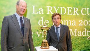 La Ryder Cup hace escala en la embajada de Italia en Madrid