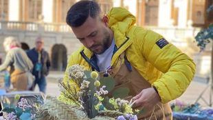 Un cordobés afincado en Madrid, tercer puesto en el concurso Mejor Artesano Florista