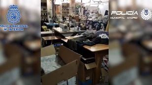 Desmantelado un taller textil clandestino en el que se explotaba a inmigrantes