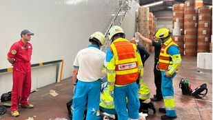 Fallece un obrero al caer desde una altura de 9 metros en Torrejón de la Calzada