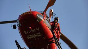 Rescatado un toro en Rascafría tras dos días atrapado en una cascada