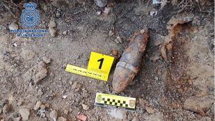 Hallados dos proyectiles de la Guerra Civil en obras en Chamberí y Vicálvaro