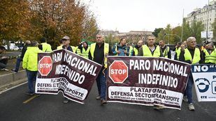 Normalidad en el primer día de paros de los transportistas