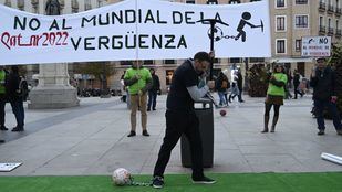 Madrid saca tarjeta roja a Catar: “No al Mundial de la vergüenza”