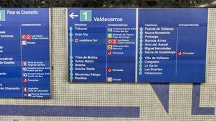 La EMT habilitará un servicio especial durante las obras de la Línea 1 de Metro