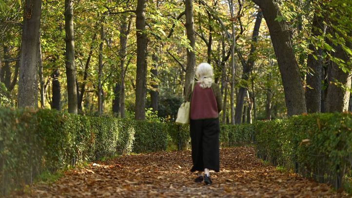 Parque del Retiro en otoño