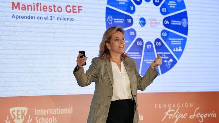 Nieves Segovia en el VIII Simposium Felipe Segovia