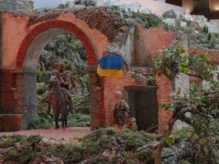 Belén de Sol: un recuerdo a San Isidro y la guerra de Ucrania