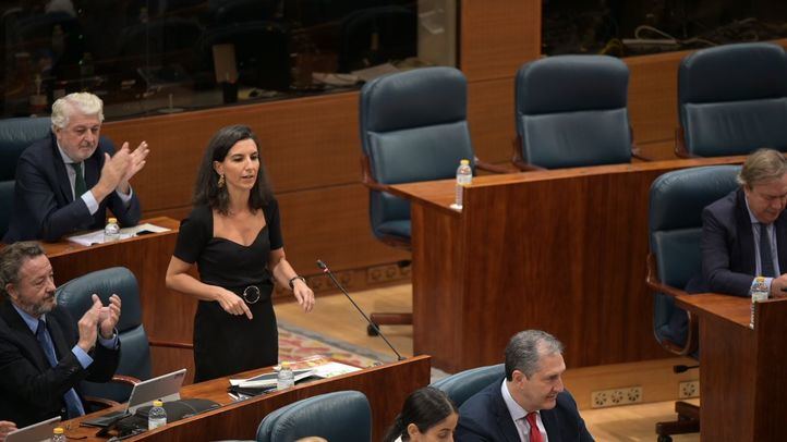 Rocío Monasterio en el Pleno de la Asamblea