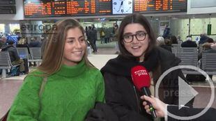 Madrileños aprovechan el puente de diciembre para viajar
