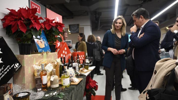 La consejera de Medio Ambiente, Vivienda y Agricultura de la Comunidad de Madrid, Paloma Martín, presenta la campaña Las Navidades más chulas para promover el consumo de productos locales en las próximas fiestas
