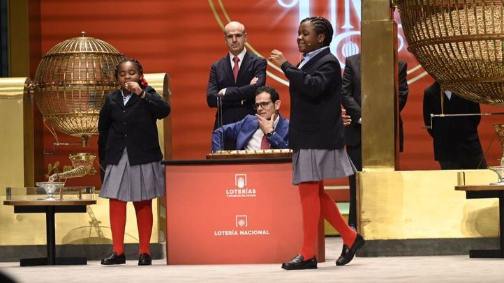 El Sorteo de Navidad en el Teatro Real.
