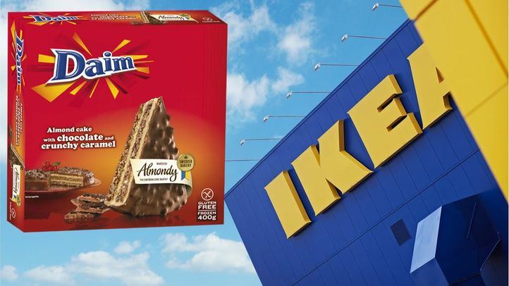 La tarta helada Daim que vende Ikea en sus tiendas