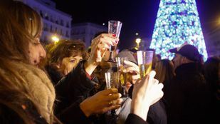 Entre 7.000 y 8.000 personas, en las Campanadas en Sol