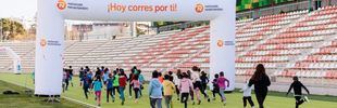 La San Silvestre Vallecana Mini reúne a 1.500 niños en el estadio Vallehermoso