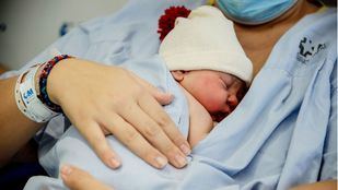 Iratxe, la primera bebé del año en Madrid