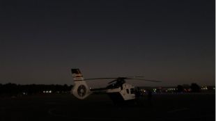 Rescatado en helicóptero un hombre herido tras caerse en el Monte de los Cachos